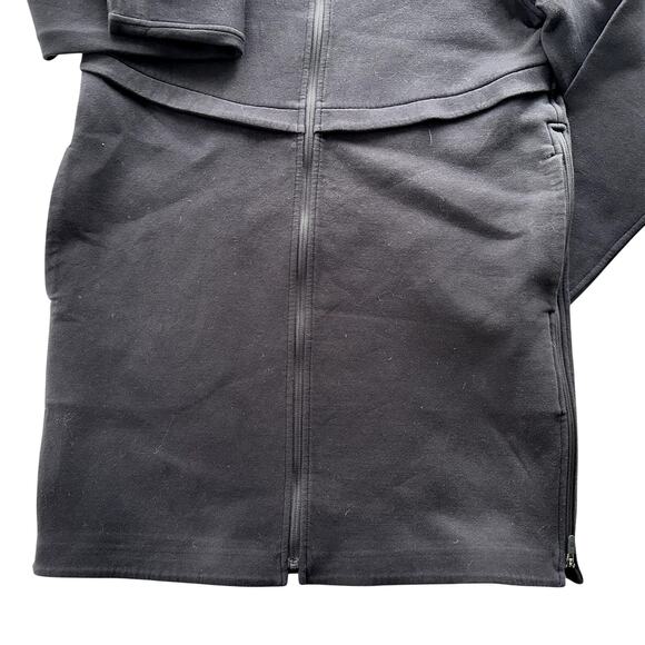 Lululemon Long Horizons Hoodie Black Size Medium Coat Jacket Travel Commute - Picture 4 of 11